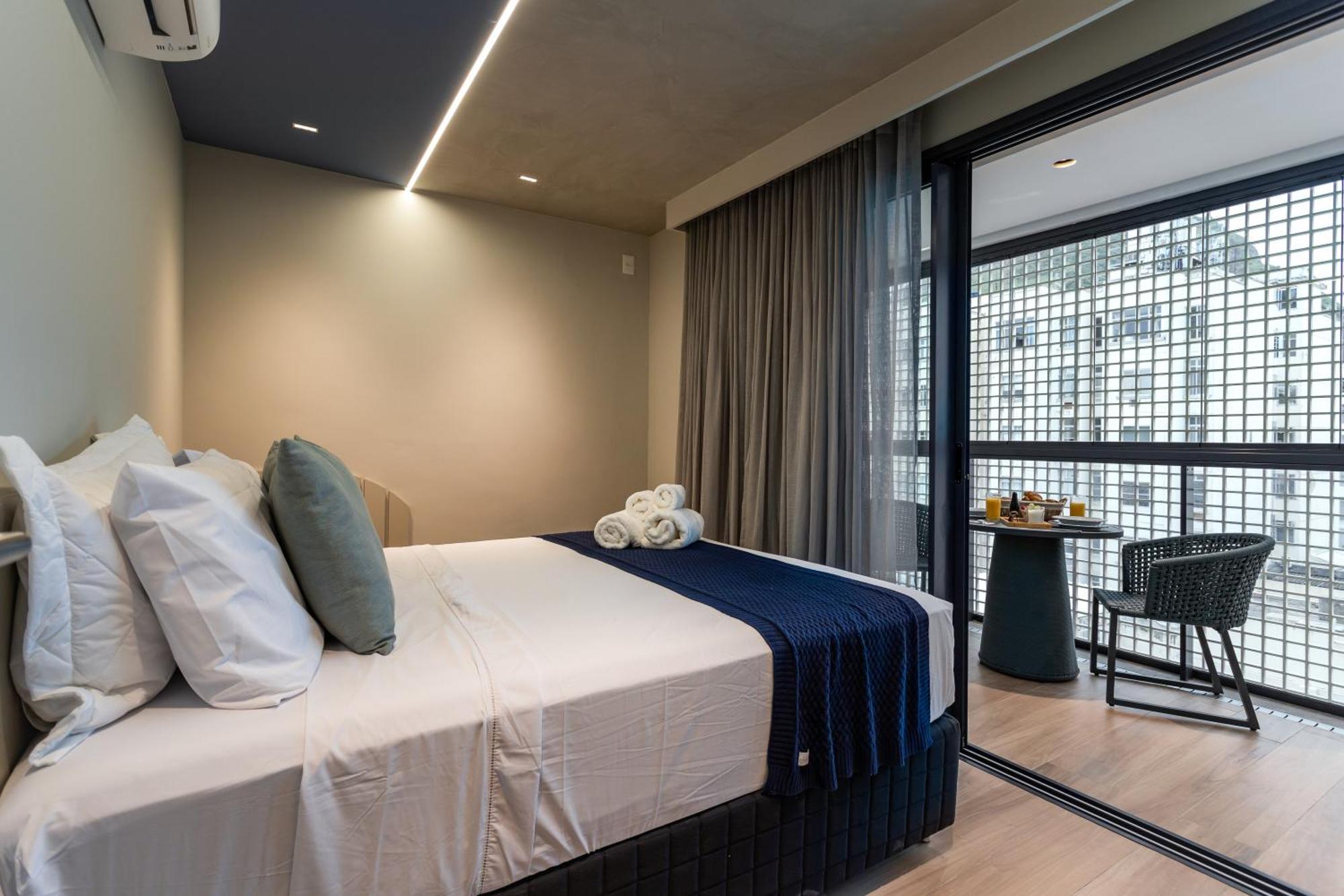 Unhotel - Luxuosos Apartamentos Na Atlantica A Beira-Mar, Copacabana Rio de Janeiro Bagian luar foto