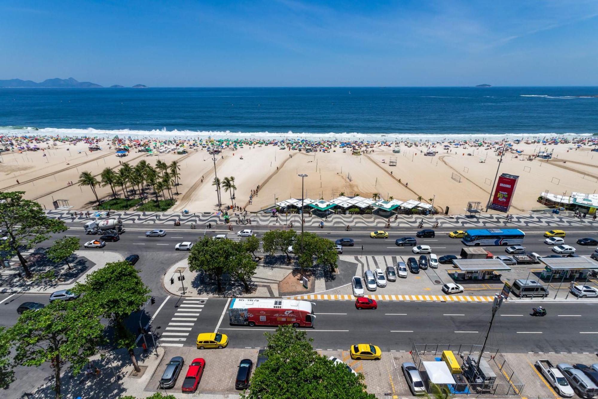 Unhotel - Luxuosos Apartamentos Na Atlantica A Beira-Mar, Copacabana Rio de Janeiro Bagian luar foto