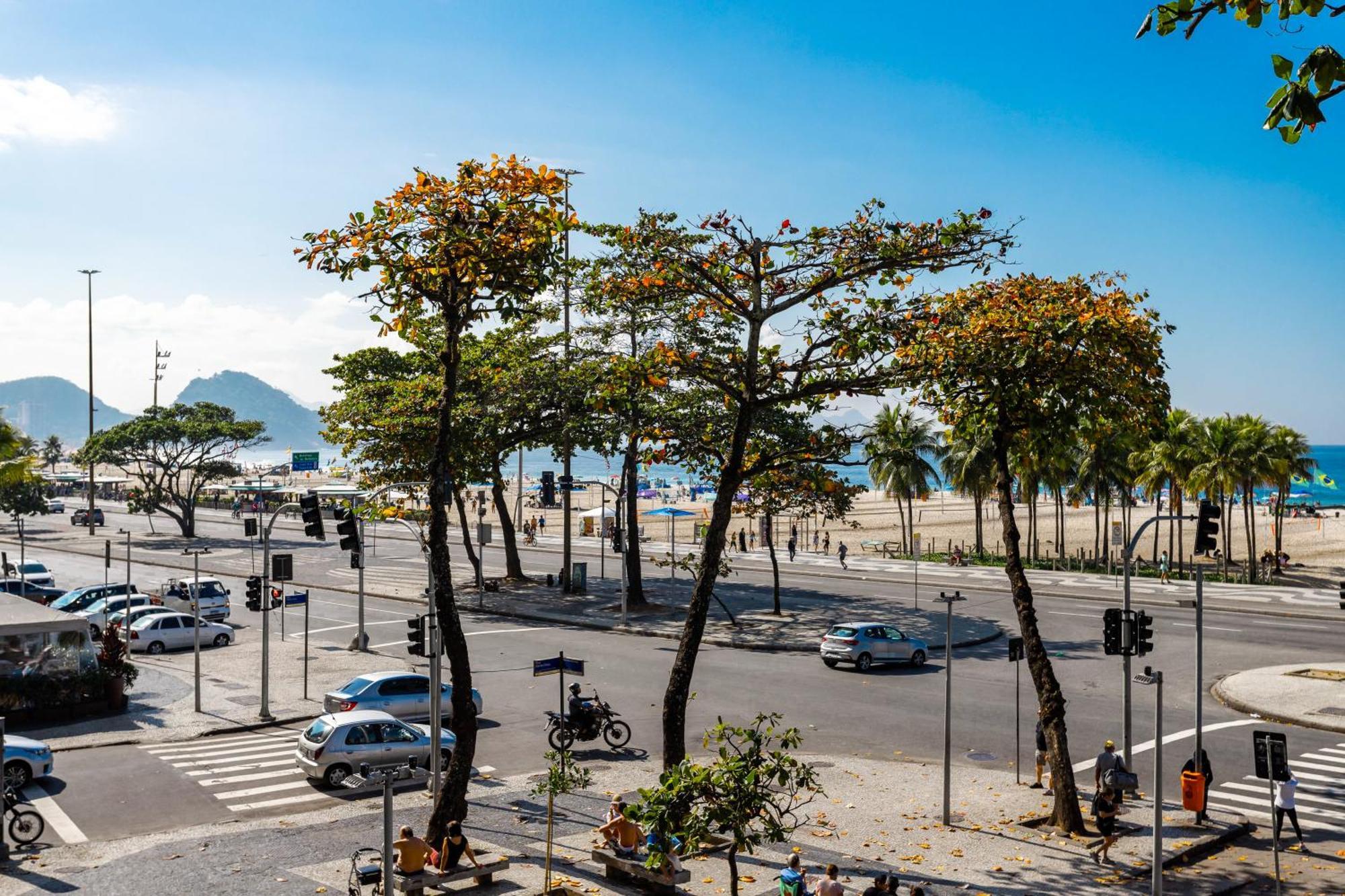 Unhotel - Luxuosos Apartamentos Na Atlantica A Beira-Mar, Copacabana Rio de Janeiro Bagian luar foto