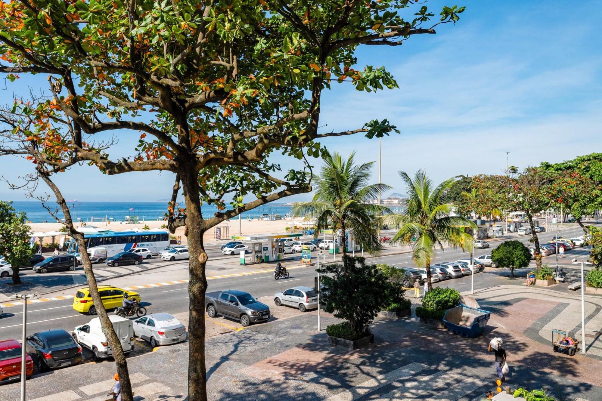 Unhotel - Luxuosos Apartamentos Na Atlantica A Beira-Mar, Copacabana Rio de Janeiro Bagian luar foto